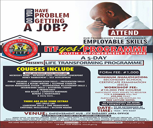 ITF :: Industrial Training Fund, Nigeria