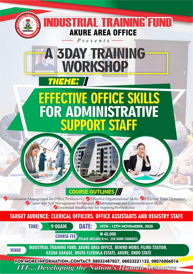 ITF :: Industrial Training Fund, Nigeria